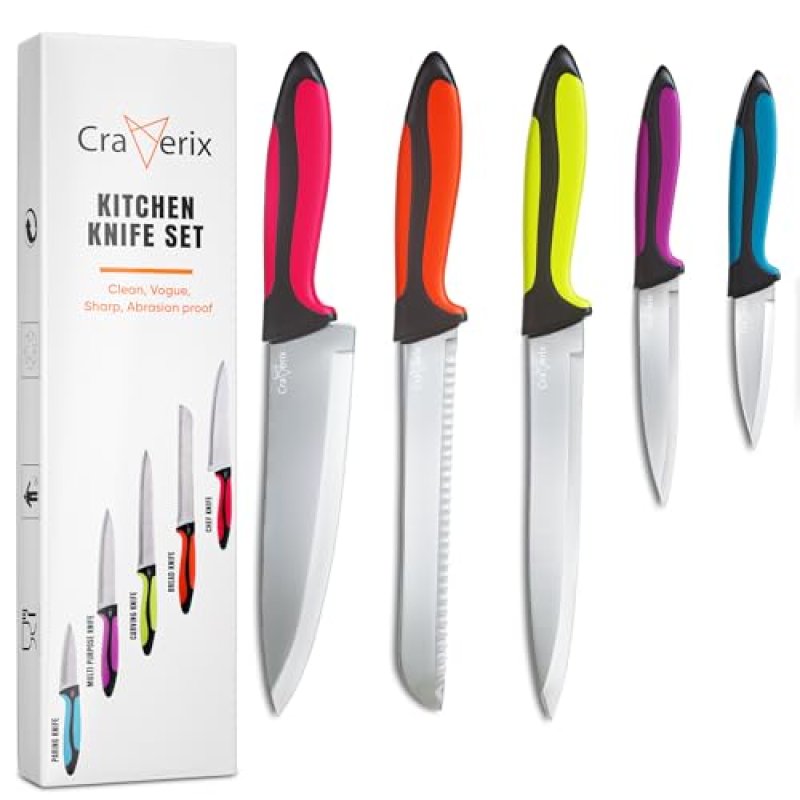 craverix All Purpose Professional Kitchen Knife…