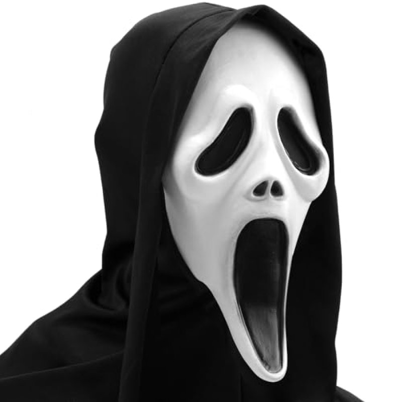 ZZOUFI Scream Mask for Adults Kids, Halloween…