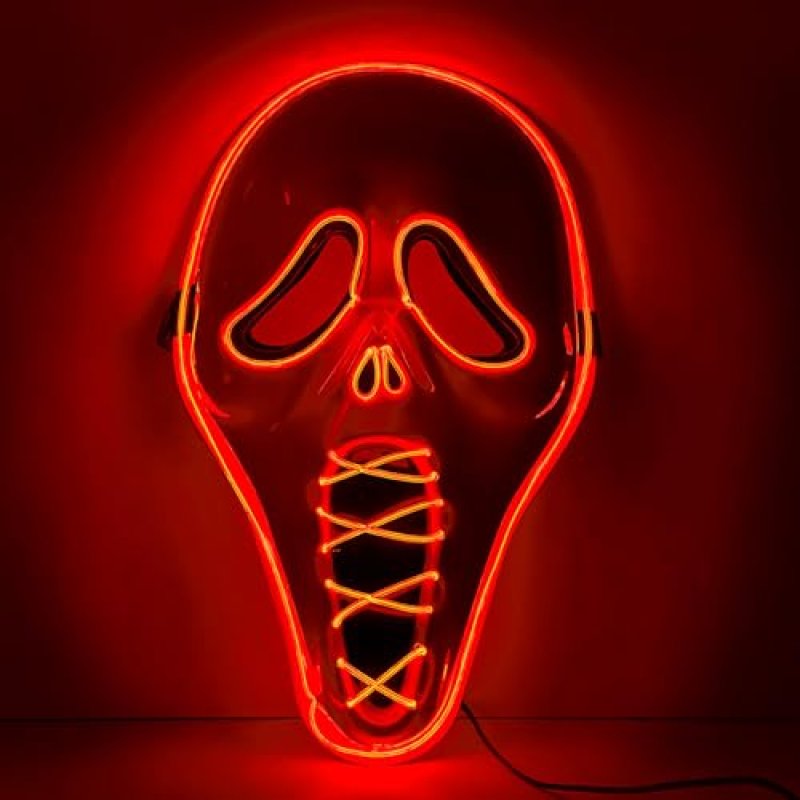 DONGZQAN LED Scream Mask