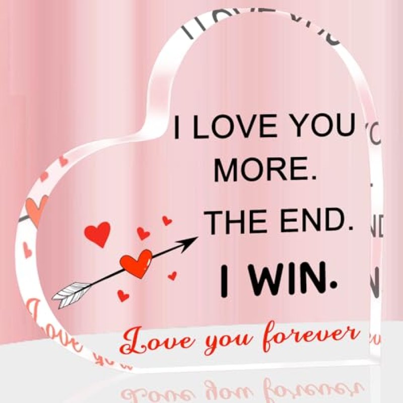 Acrylic Heart Plaque