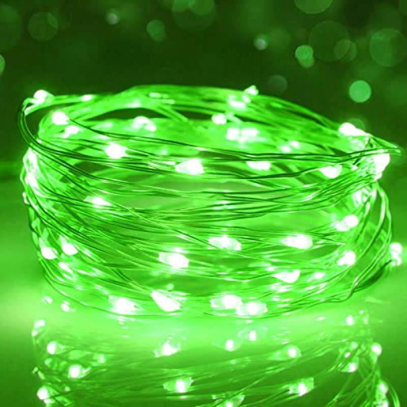 cshare Green Fairy Lights, Halloween Lights LED…