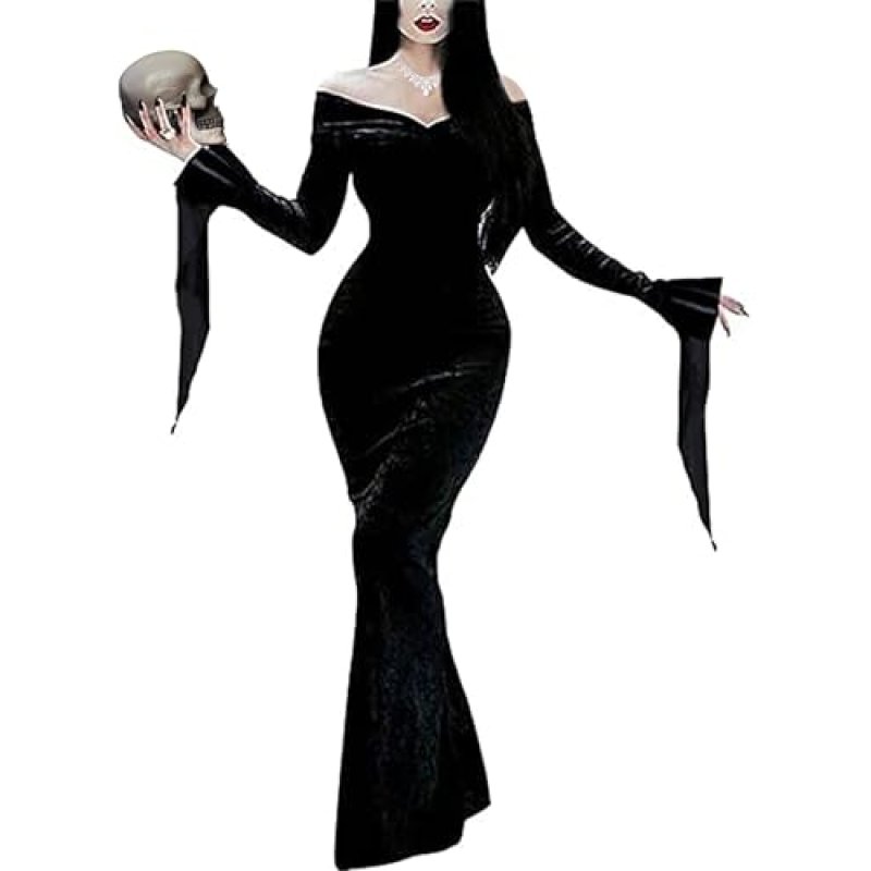 YAOHUOLE Addams Family Costume