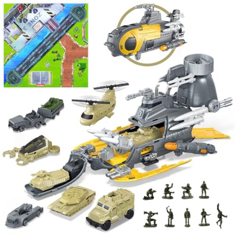 deAO Naval Submarine Toy Set