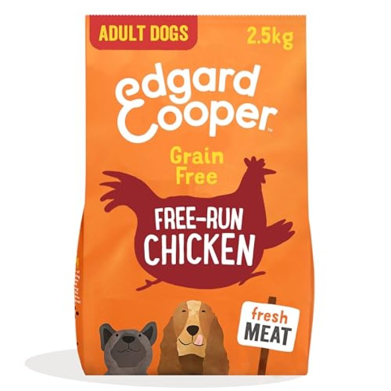 Edgard Cooper Grain Free Dog Food Dry, (Chicken 2…