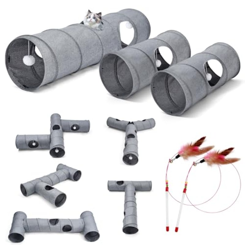 Odoland Cat Play Tunnel