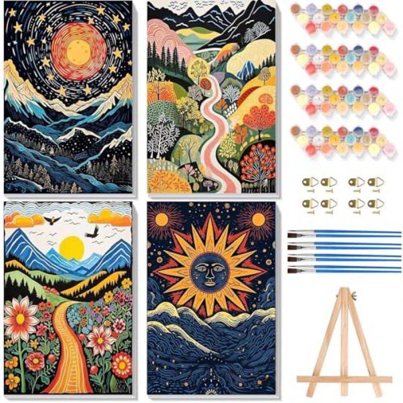 Adult Paint by Numbers Kit