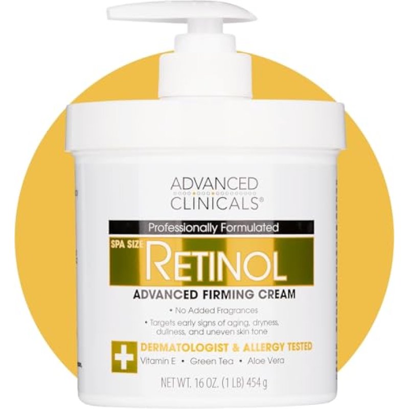 Advanced Clinicals Retinol Moisturiser