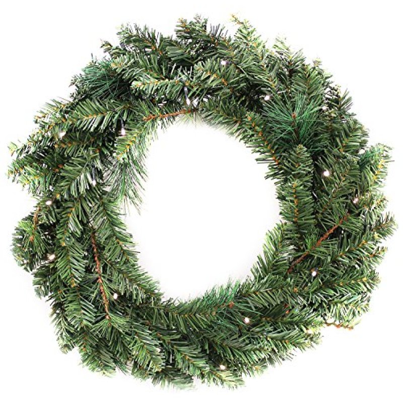 WeRChristmas Pre-Lit Wreath