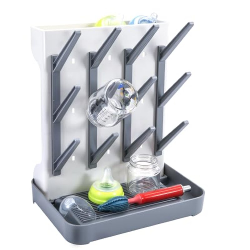 MeCids Baby Bottle Drying Rack, Vertical Standing…