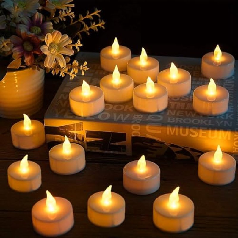 FANSIR LED Tea Lights, 50 Pack