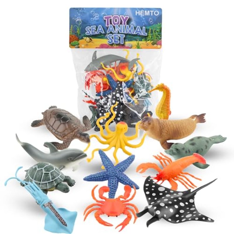Sea Animal Toy Set