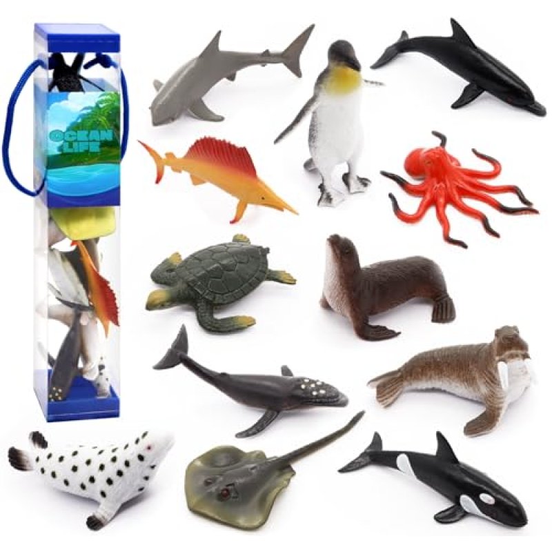 Sea Animal Toy Set