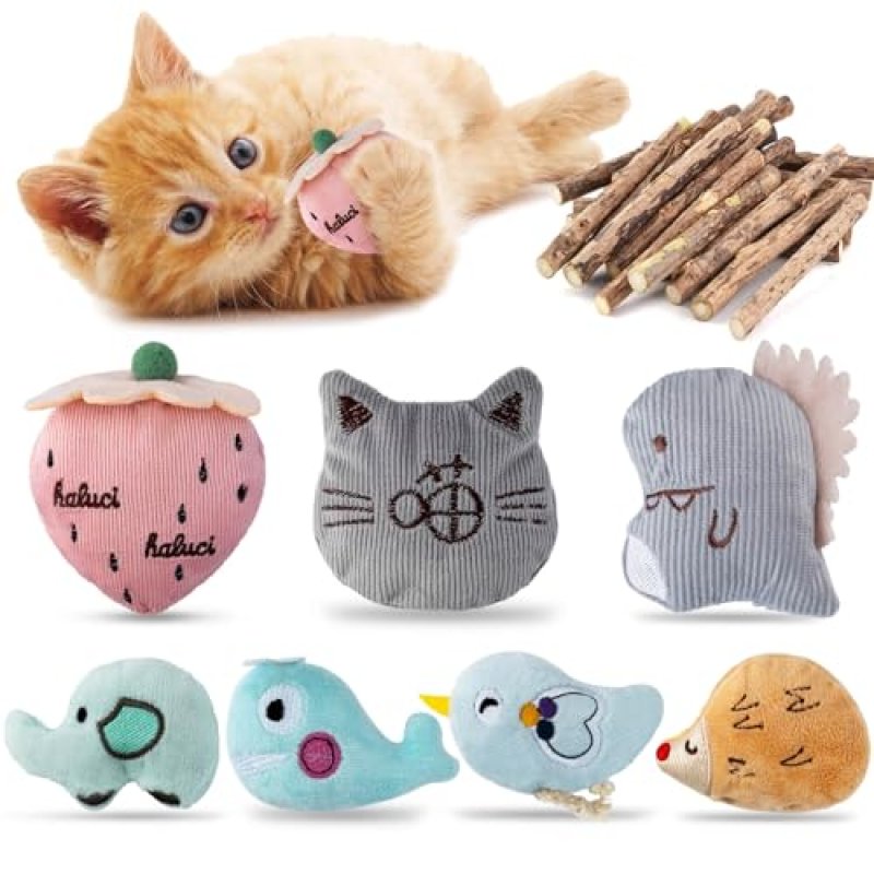 SeaMorn Catnip Toy Set