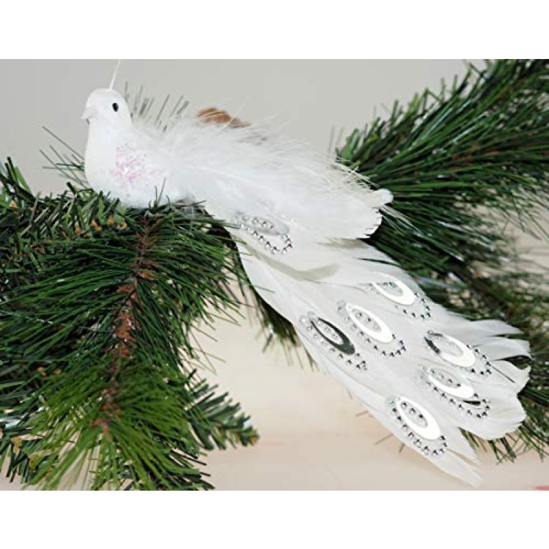BWG Peacock Tree Ornaments