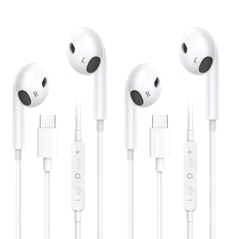 USB-C Headphones 2-Pack