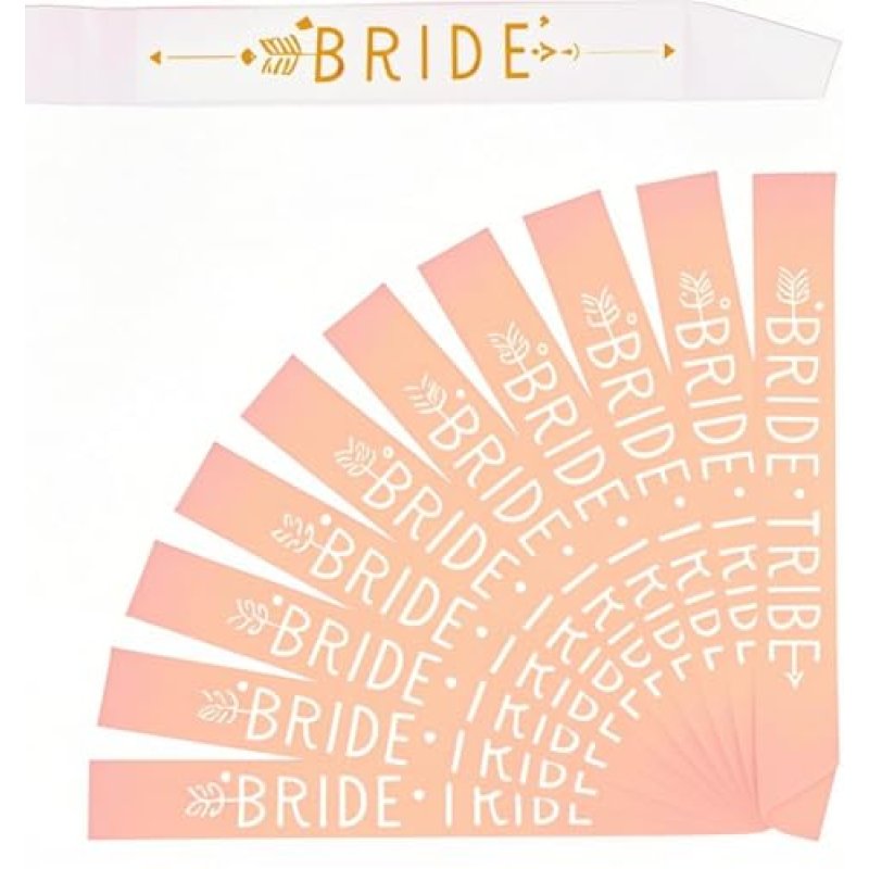 Team Bride Sashes Set