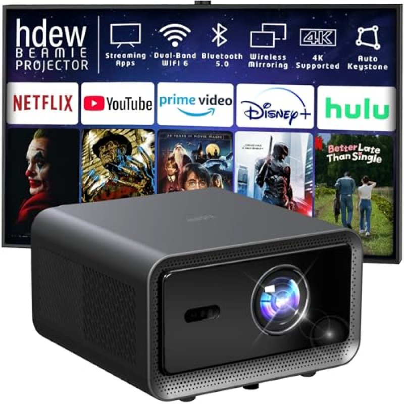 HDEW Beamie Mini Projector