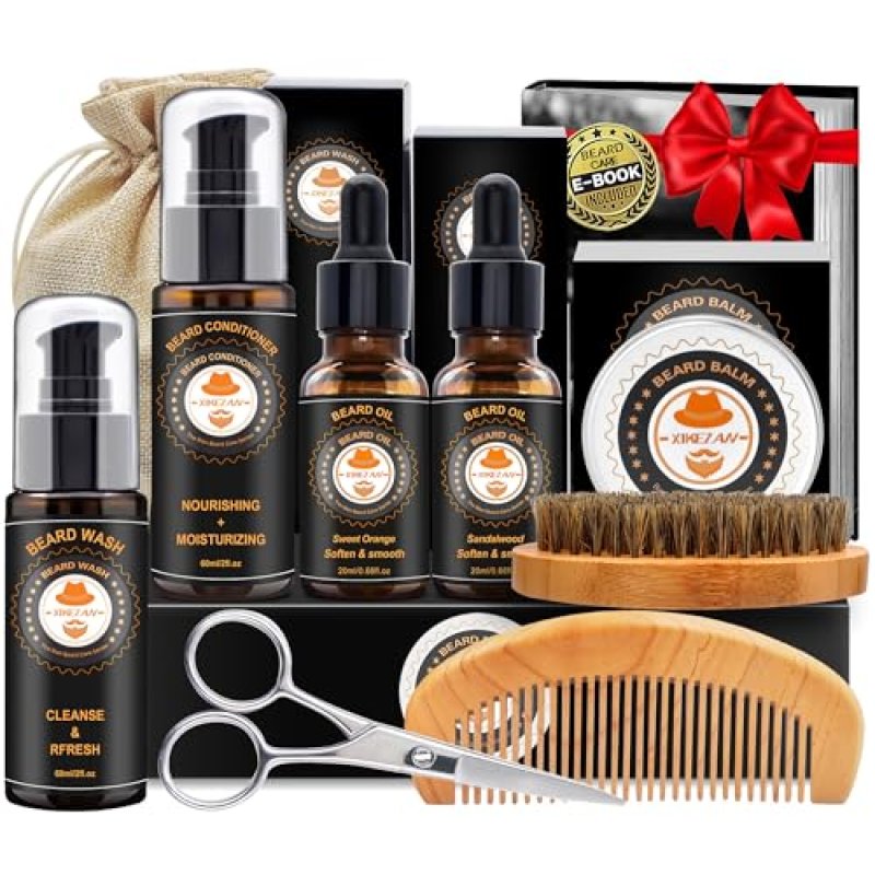 XIKEZAN Beard Grooming Kit