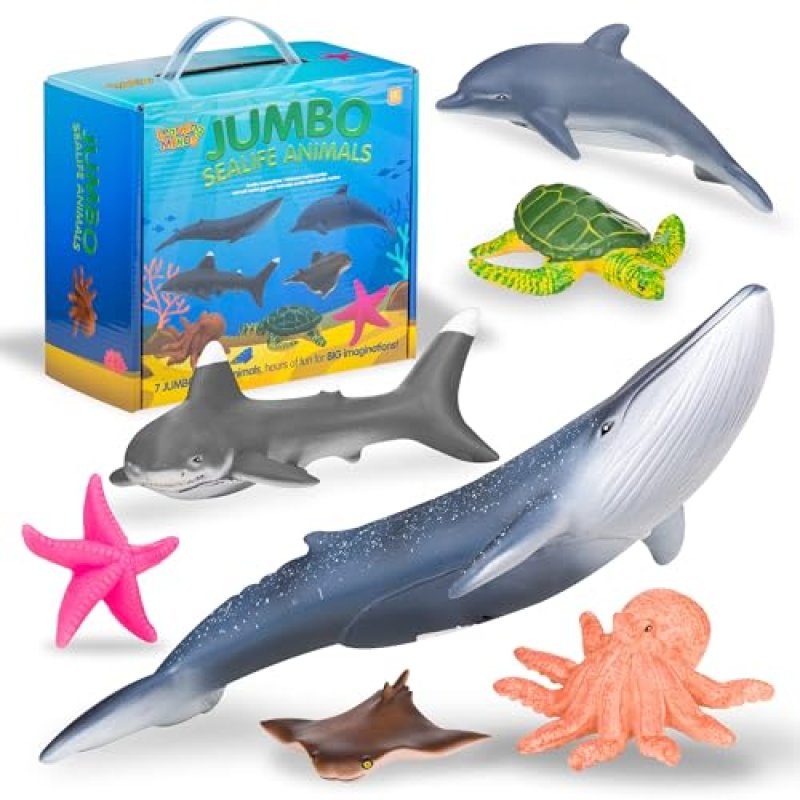 Learning Minds Sea Animal Figures