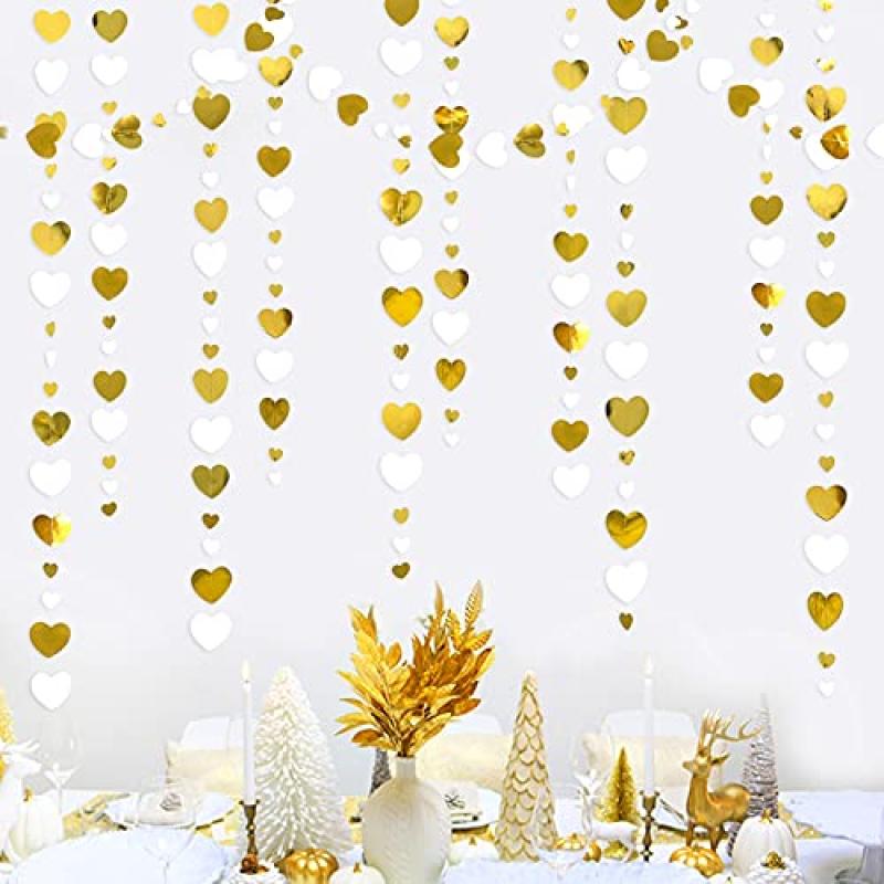 Heart Garland Paper Streamer Banner