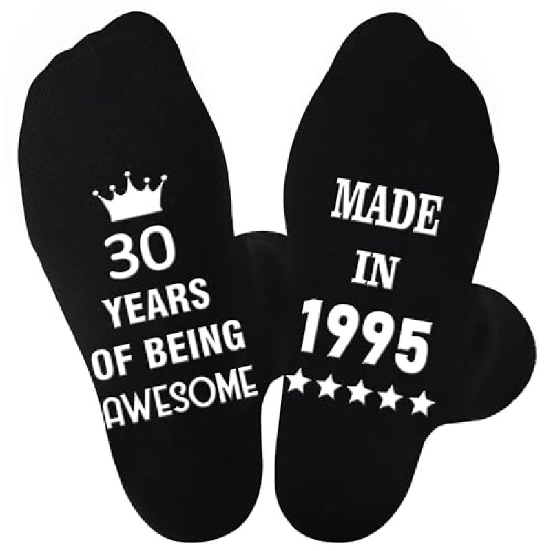 Jeasona 30th Birthday Socks