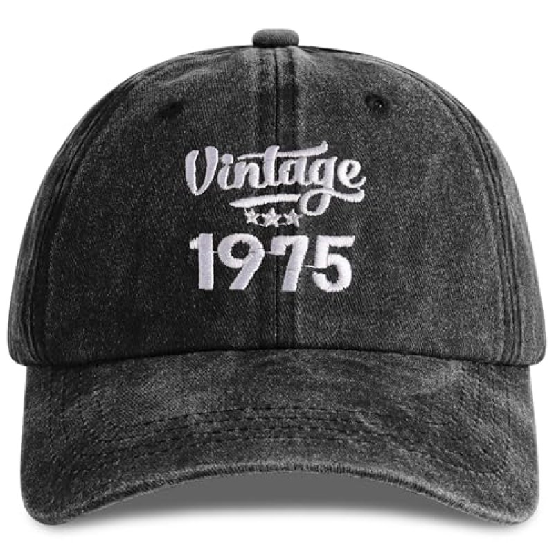 Jeasona 50th Birthday Gifts Men 1975 Cap 1975…