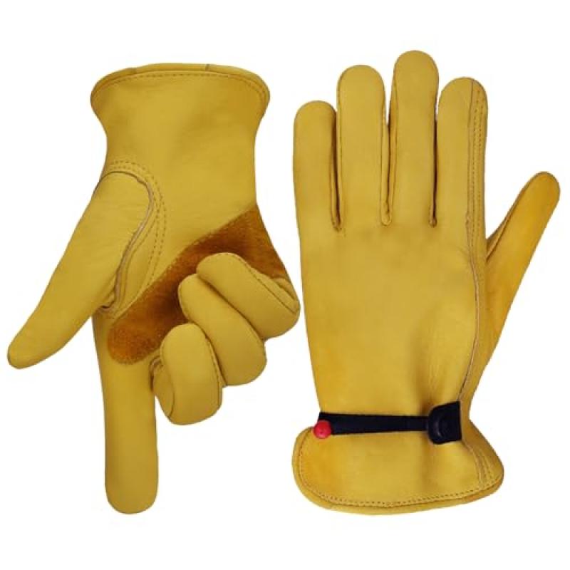 OLSON DEEPAK Leather Garden Gloves
