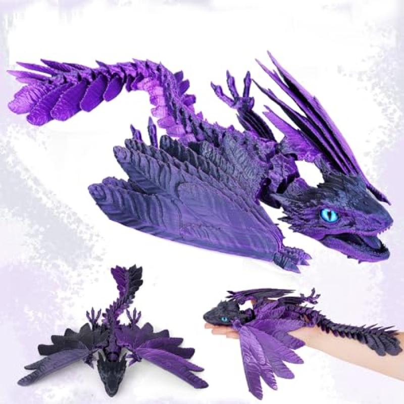 Feathered Wyvern Dragon Fidget Toy