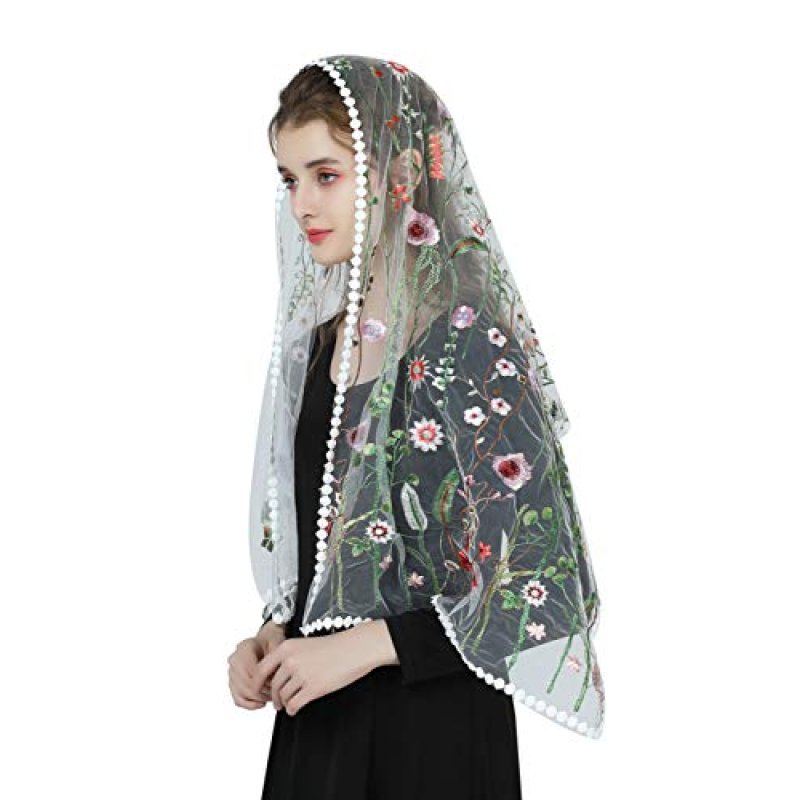 Beautelicate Lace Mantilla Veil