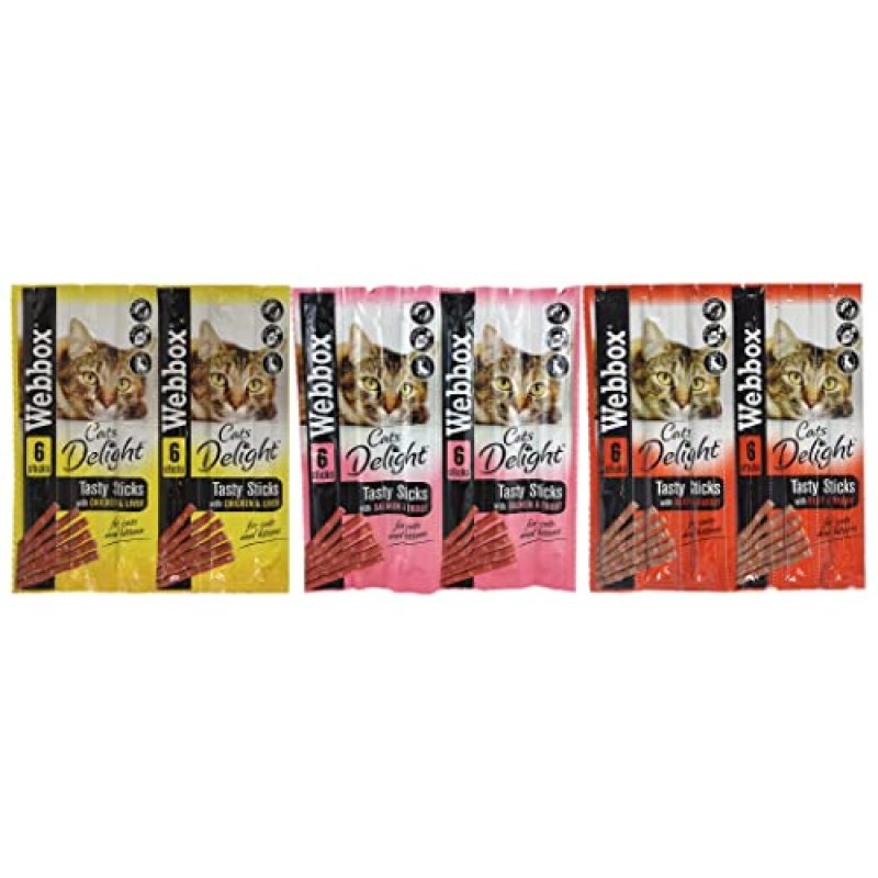 Webbox Cats Delights Treats