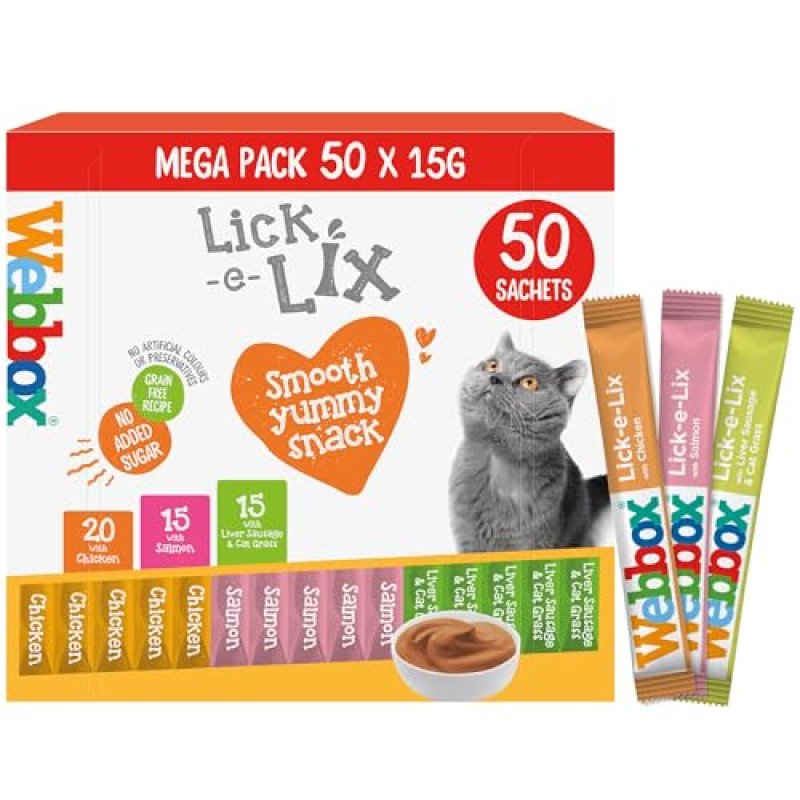 Webbox Lick-e-Lix Treats