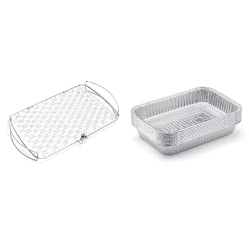 Weber Grilling Basket - Stainless Steel BBQ Basket