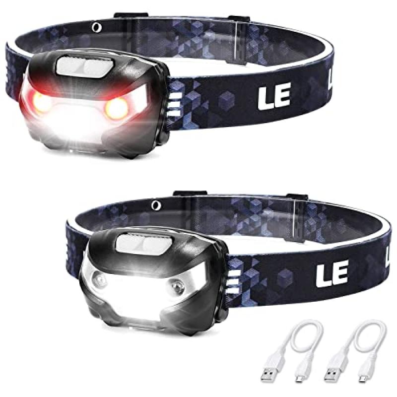 LE Rechargeable Head Torch