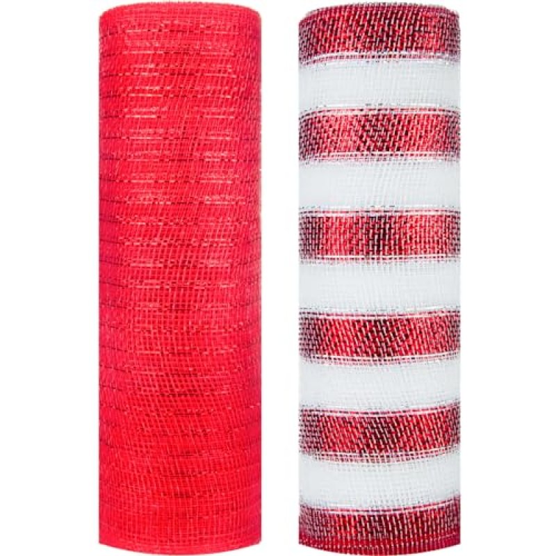 Decor Mesh Poly Ribbons