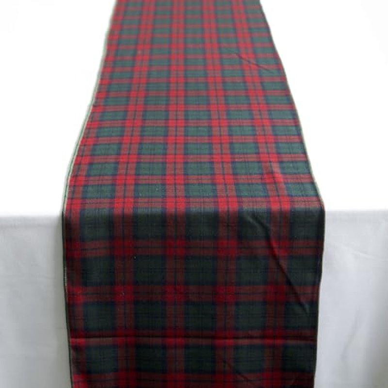 Decor Essentials Tartan Table Runner