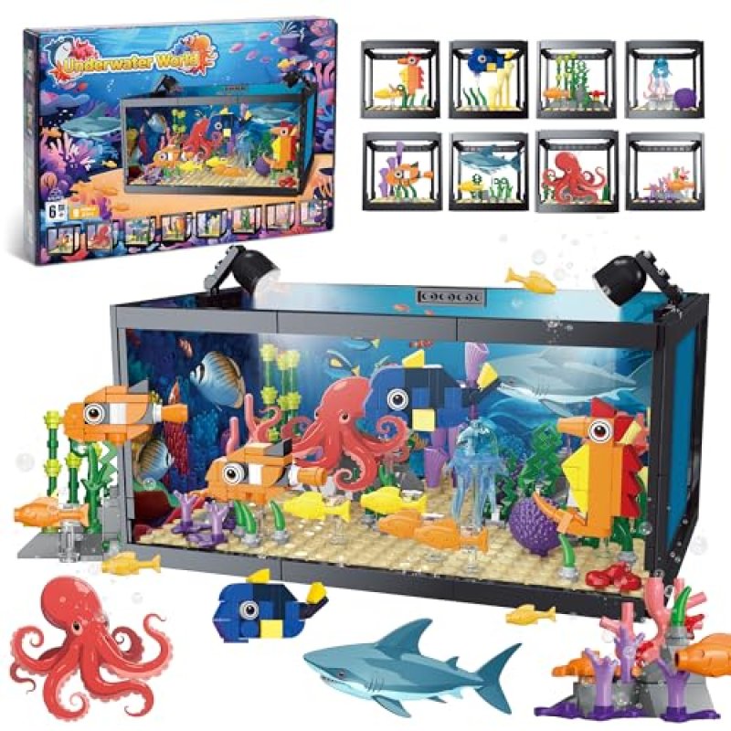 TectoStrux Fish Tank Building Set