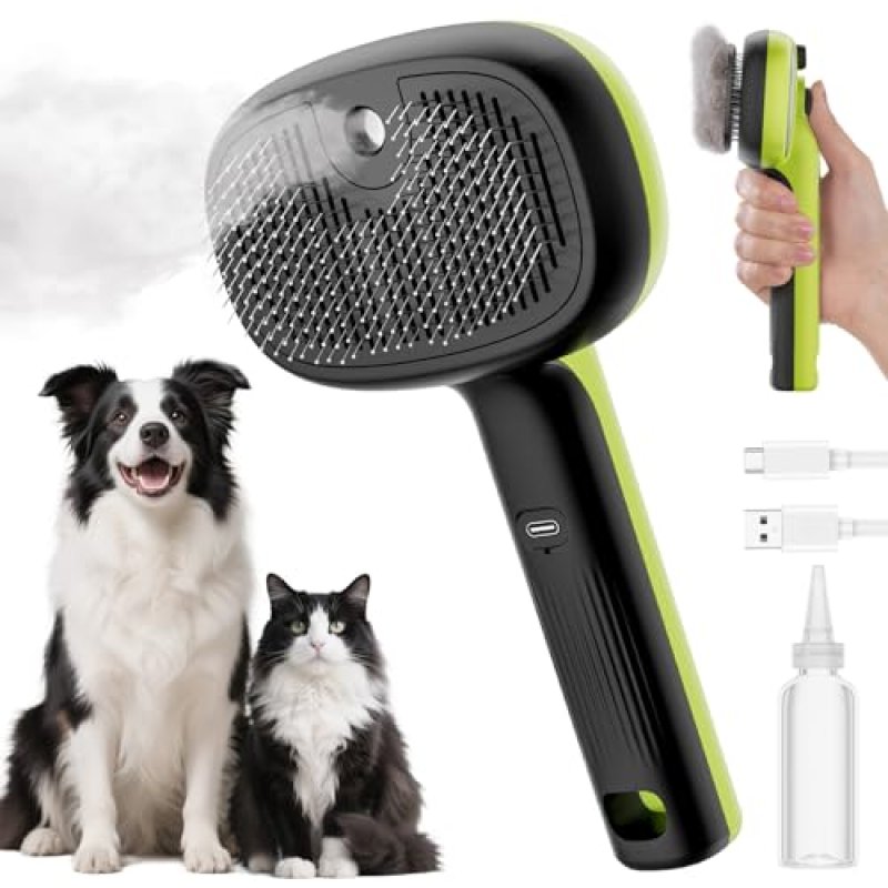 Pecute Steam Cat and Dog Brush