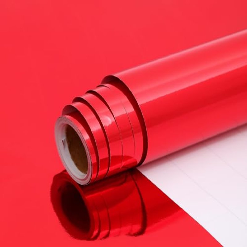 Red Metallic Wrapping Paper