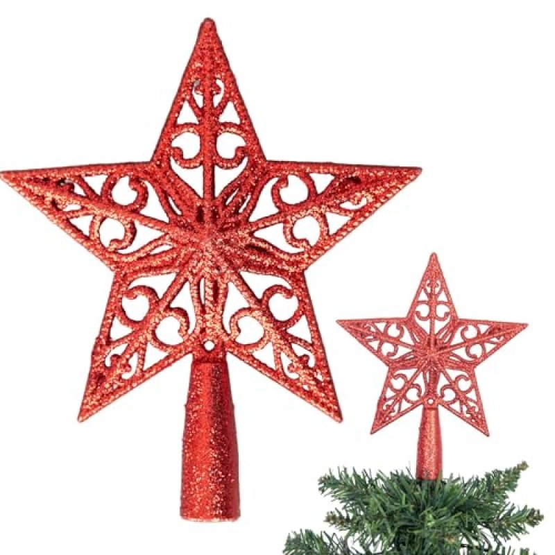 Red Star Tree Topper