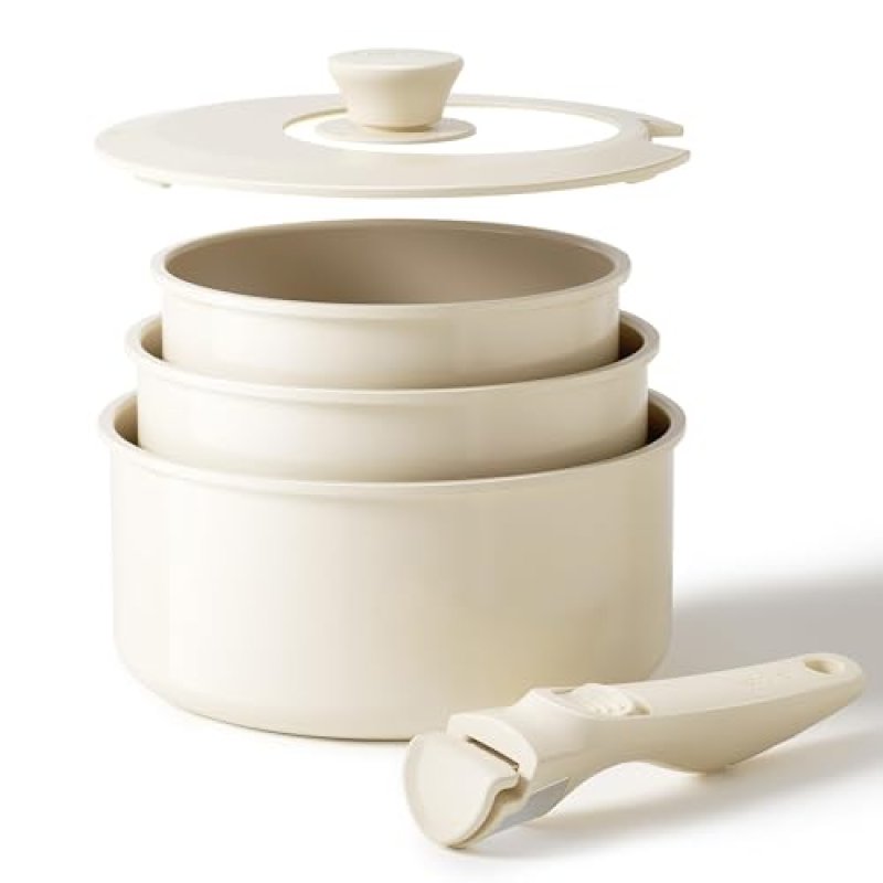 Redchef Ceramic Saucepan Set