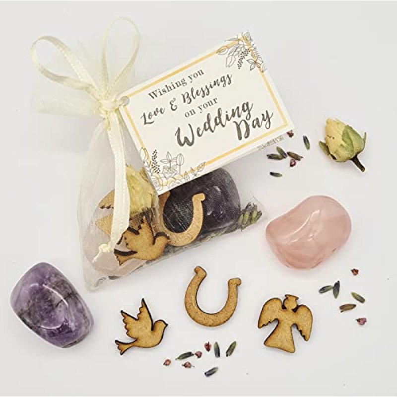 Wedding Gift Bag with Gemstone