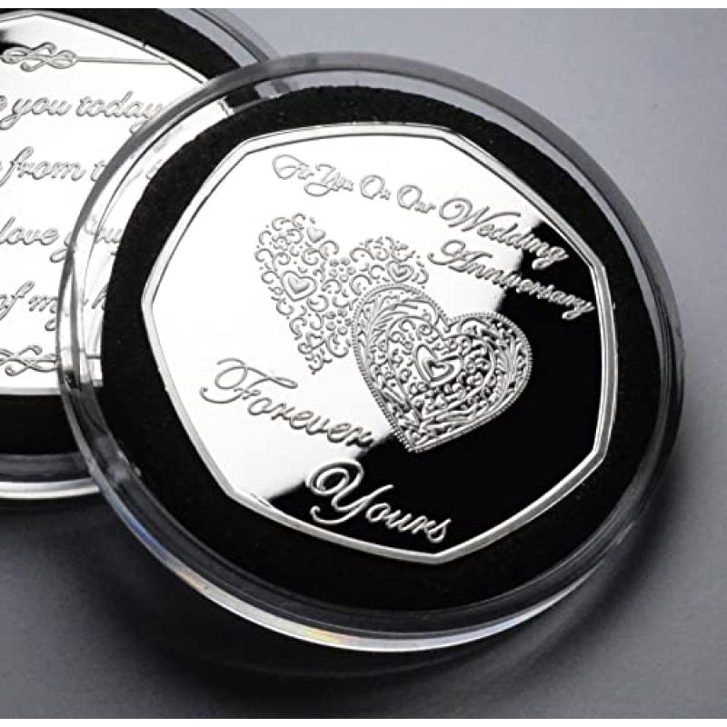Wedding Anniversary Silver Commemorative