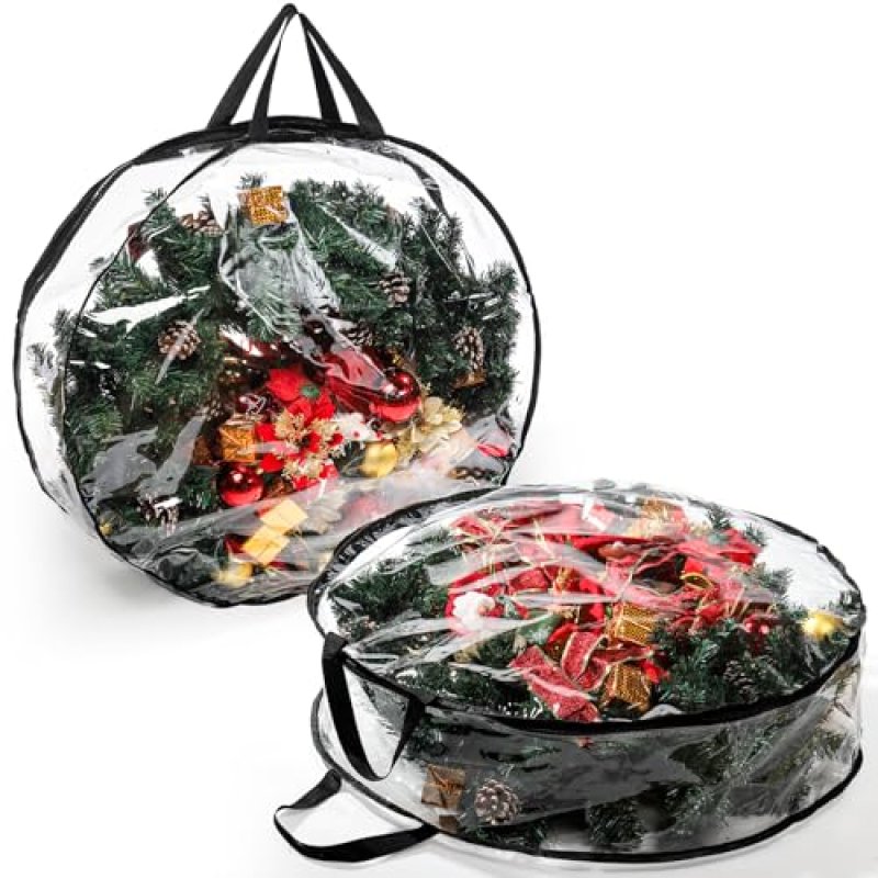 Hedume 2 Pack Wreath Storage Bag,76 X 20.3cm…