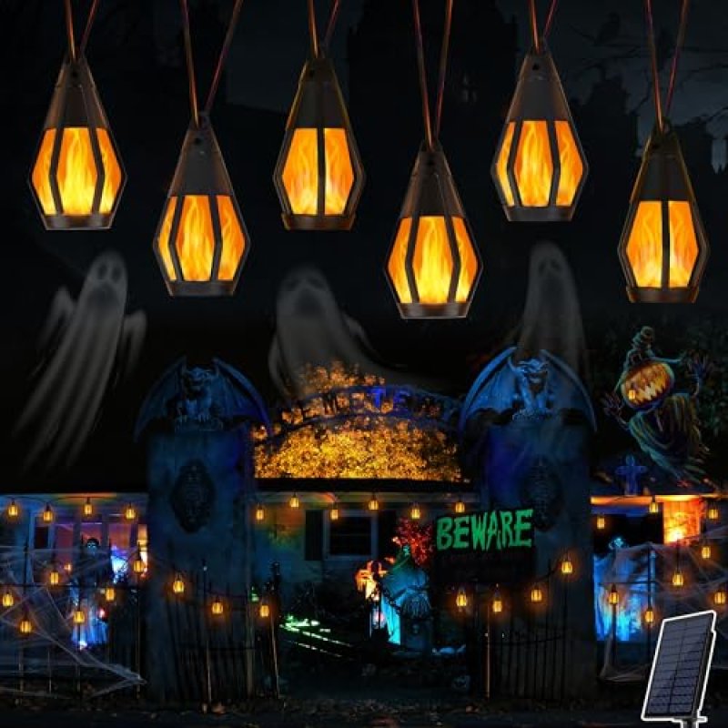 Geemoo Solar Halloween Lights