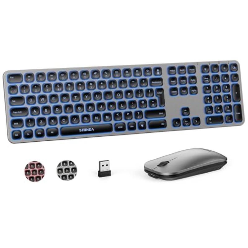 Seenda Wireless Keyboard and Mouse Set