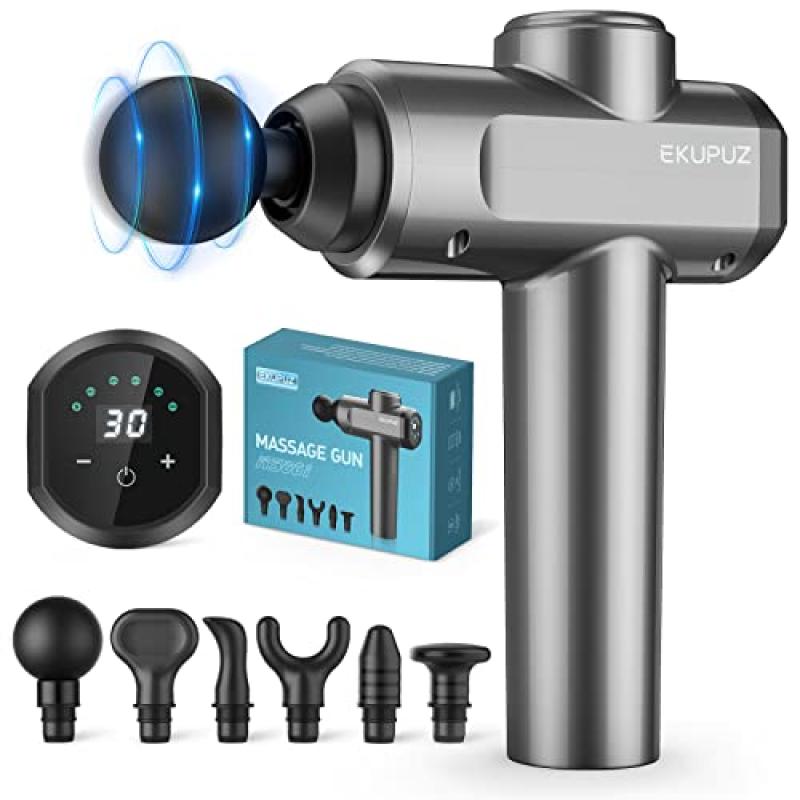 Deep Tissue Massage Gun with LCD Screen