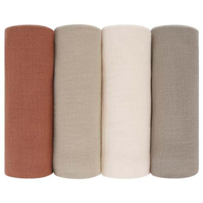 Peepeemax Muslin Swaddle Blankets