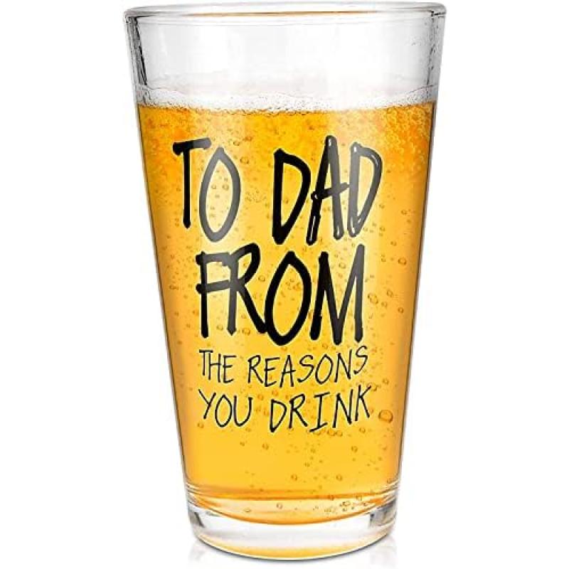 Beer Glasses for Dad & Husband