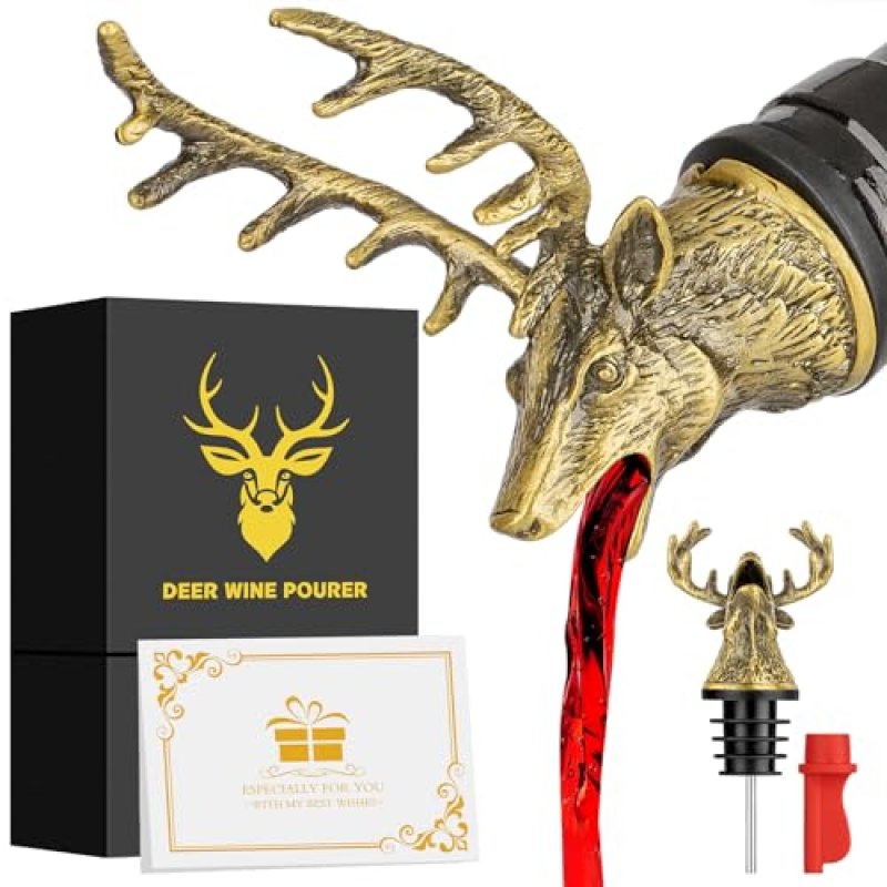 LKKCHER Deer Bottle Pourer