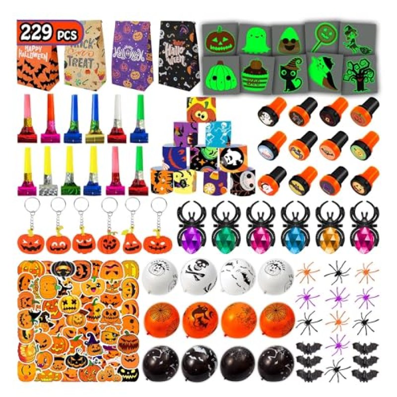 Leesgel Halloween Toys for Kids Party Bag Fillers…